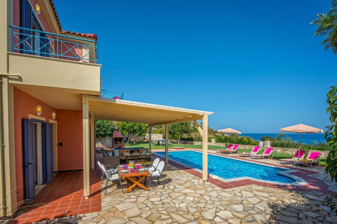 Villa Skala Seaview By Villa Plus Spathíon Exteriör bild