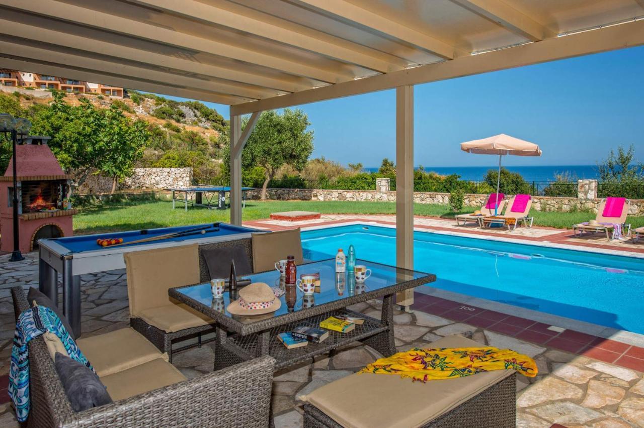 Villa Skala Seaview By Villa Plus Spathíon Exteriör bild