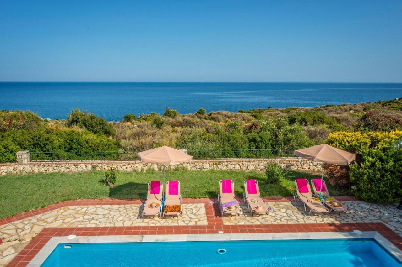 Villa Skala Seaview By Villa Plus Spathíon Exteriör bild